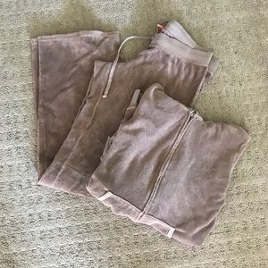 Juicy couture tracksuit terry
